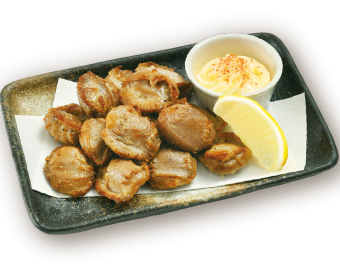 砂肝揚げ[一味マヨネーズ付き]