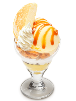 キャラメルプリンパフェ