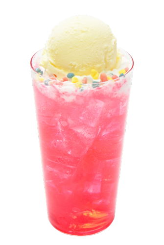 推し活カラフルドリンク(レッド)