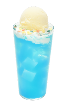 推し活カラフルドリンク(ライトブルー)