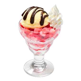 いちごけずり(チョコ)