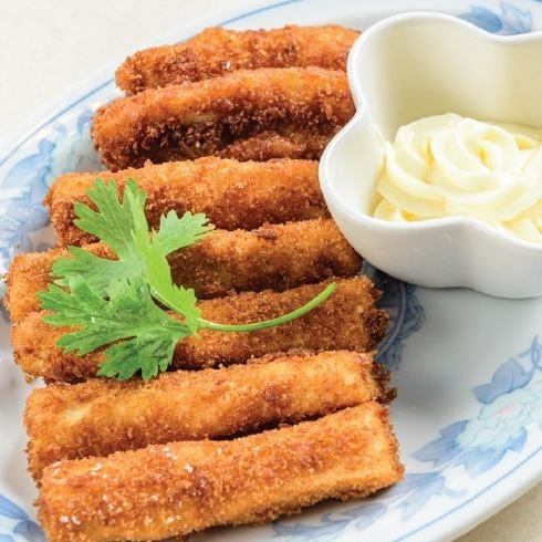 フィッシュフィンガー/ミックスシーフード炒め