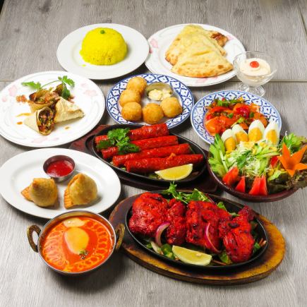 【僅限食物】SAINO特別套餐 2,200日圓（含稅）