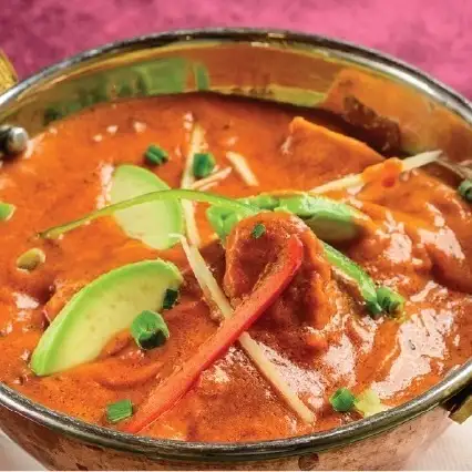 アボカドチキン/マトンカレー
