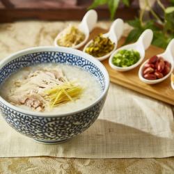 Yuzu chicken porridge