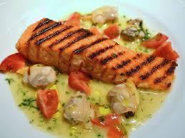 Salmon steak