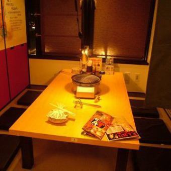 《Semi-private rooms are enriched!》 There are 4 tatami rooms for 6 people and 4 table tatami rooms for 6 people! In total, the banquet for up to 24 people ☆