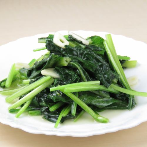 青菜炒め