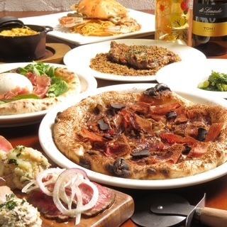10月＆11月【NICOLOコース】ナポリピッツァやニコロ自慢の料理を♪2ｈ飲放付料理11品8皿5000円