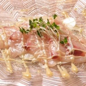 ブリのカルパッチョ