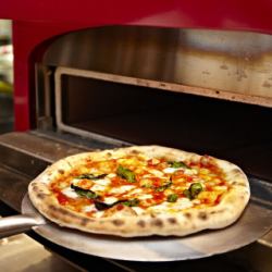 Enjoy freshly made pizza too!