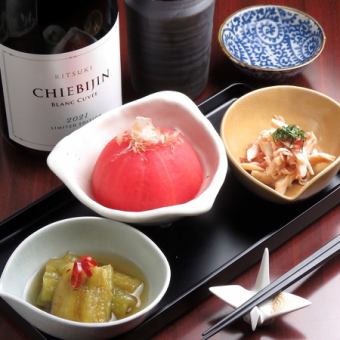 ≪歓送迎会・各種集まりに◎≫【全8品】こだわりのくずし割烹 和 コース 4,400円(税込)