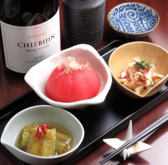 ≪歓送迎会・各種集まりに◎≫【全8品】こだわりのくずし割烹 和 コース 4,400円(税込)