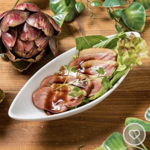 合鴨の炙りスモーク