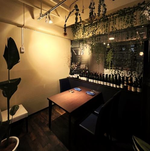 반 개인실 좌석도 있습니다.