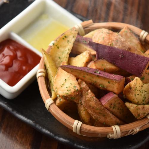 Baron potato and sweet potato fries