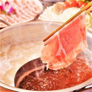 [Shabu-shabu] Special shabu-nabe made with Joshu pork♪