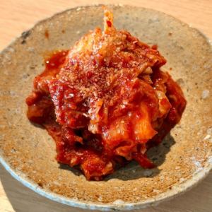 Yahobijin's special cabbage kimchi
