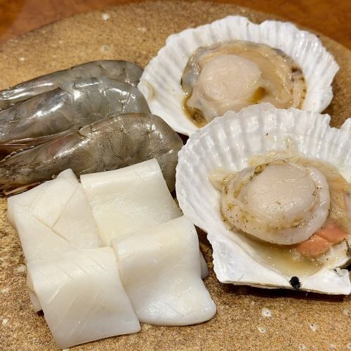 Deluxe seafood platter