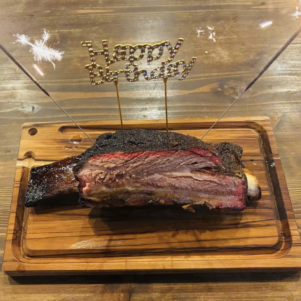【誕生日は美味しいお肉で♪】ショートリブでお祝いを♪
