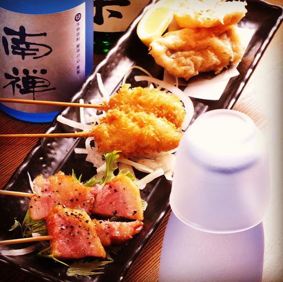 【2時間飲み放題付き】各種宴会にオススメ華コース♪季節の前菜盛合わせ、お造り天婦羅串焼きなど♪5000円