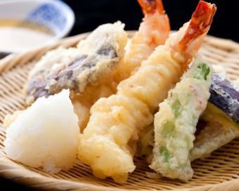 天婦羅盛合せ