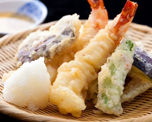 天婦羅盛合せ