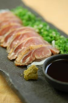土佐はちきん地鶏のタタキ