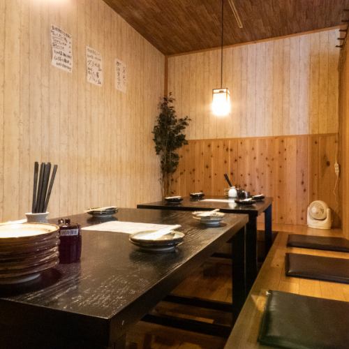 Approximately 12 people can be connected as a private room with a sunken kotatsu◎