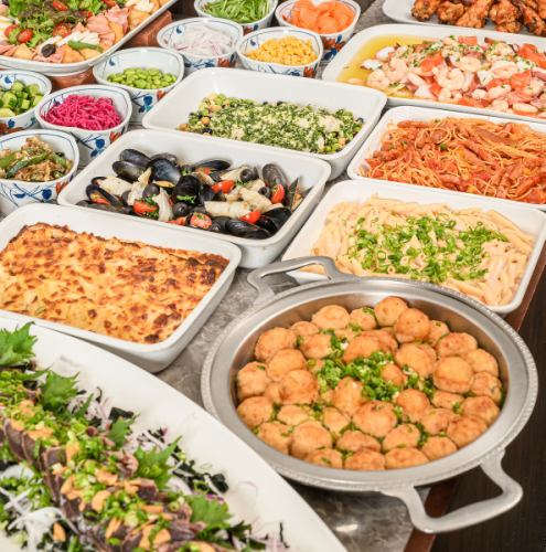 ◆90-minute all-you-can-eat dinner