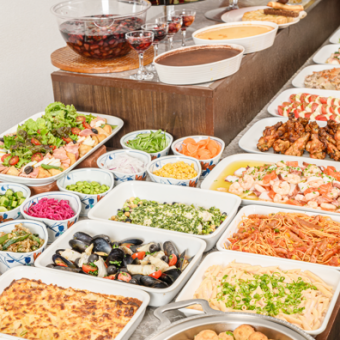 【土日ランチ♪】週末は和洋中料理が楽しめる充実メニュー！2000円(税込)