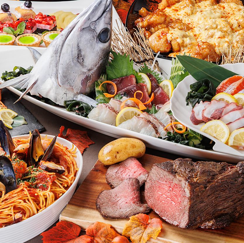 90分食べ放題の贅沢ディナーが楽しめるコースをご用意♪