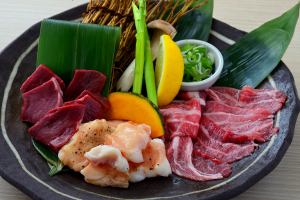 Assortment of 3 Kinds of Salt-Grilled Kyoto Hormone