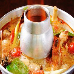 トムヤムクン(海老の辛酸味スープ)