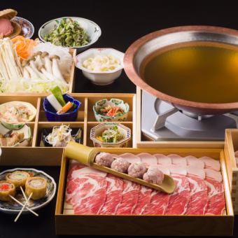 120分飲み放題付【かつおまるごといただく黄金のお出汁】豚を食べつくす専門店の創作コース