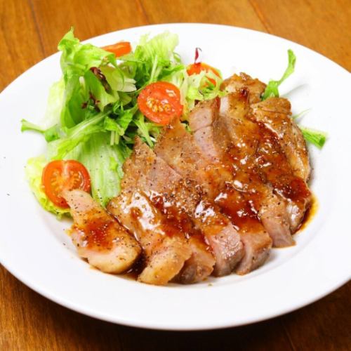 Garlic Butter Pork Steak