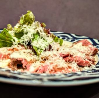 beef carpaccio