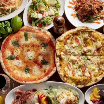 ★学生コース★CONA人気メニュー勢揃いのコスパ最強コース2H飲み放題付きお食事8品 税込3000円