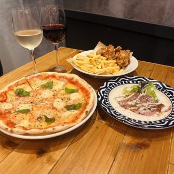 ★21時から受付！2時間飲み放題2次会コース★税込2300円！