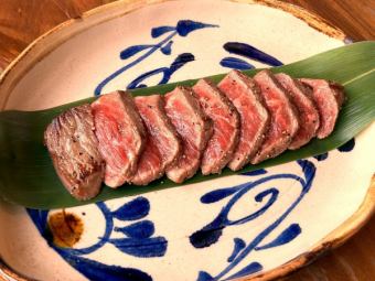 石垣牛のステーキ