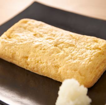 お店で手作り！出汁巻き玉子