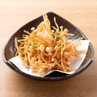 食物繊維たっぷり　エノキの唐揚げ