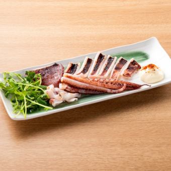 Overnight dried squid