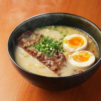 Grilled beef hot water ramen