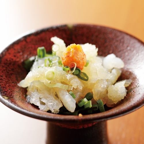 Jellyfish ponzu sauce