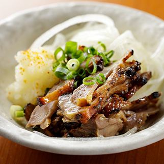 熏鸡佐柚子醋