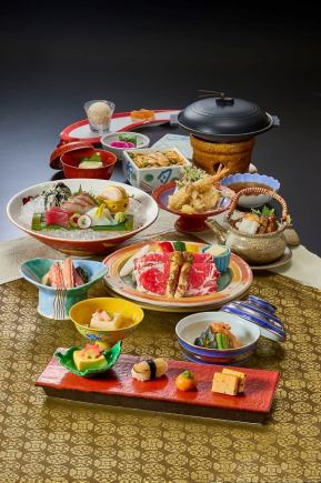 8/6～9/30まで≪秋穫の恵み≫季節会席～鳳～全13品・11220円