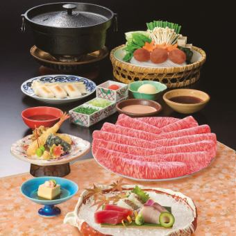 From October 1st to November 12th, "Autumn Colors" Shabu-shabu Kaiseki Course ~ Yohinohi~ [Domestic Beef Loin] 8 dishes total, 6,270 yen