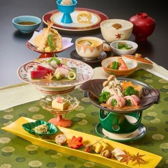 From October 1st to November 12th, "Autumn Colors" Seasonal Kaiseki Course - Ginkgo - 11 dishes total, 5,720 yen