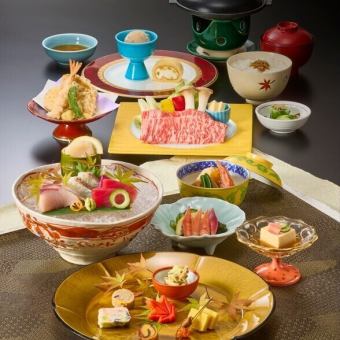 From October 1st to November 12th, "Autumn Colors" Seasonal Kaiseki Course ~Aoi~ 11 dishes total, 7,920 yen